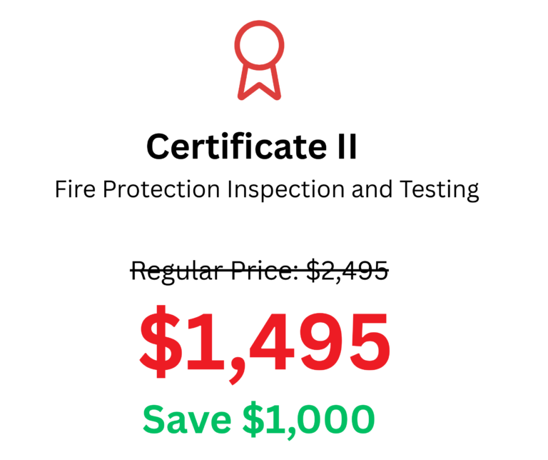AS1851 Competent Person - Fire protection,Fire Protection Training